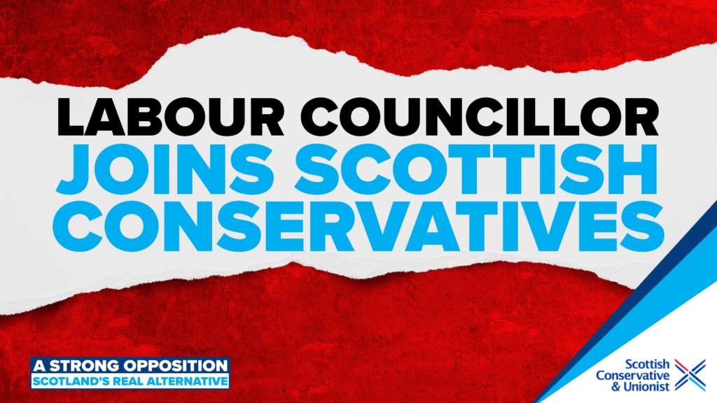 Labour councillor joins the Scottish Conservatives - Feature Image