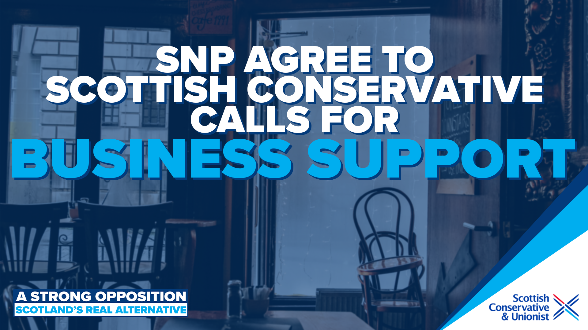 SNP agree to Scottish Conservative calls for business support