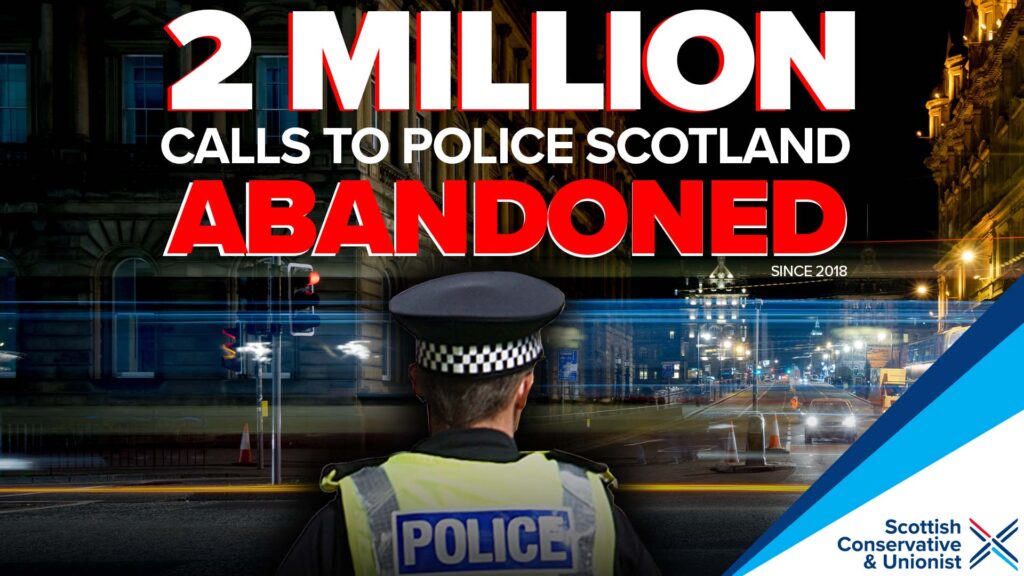 Almost two million calls to Police Scotland abandoned - Featured Image