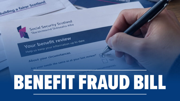 Benefit Fraud Bill Header Scottish Conservatives